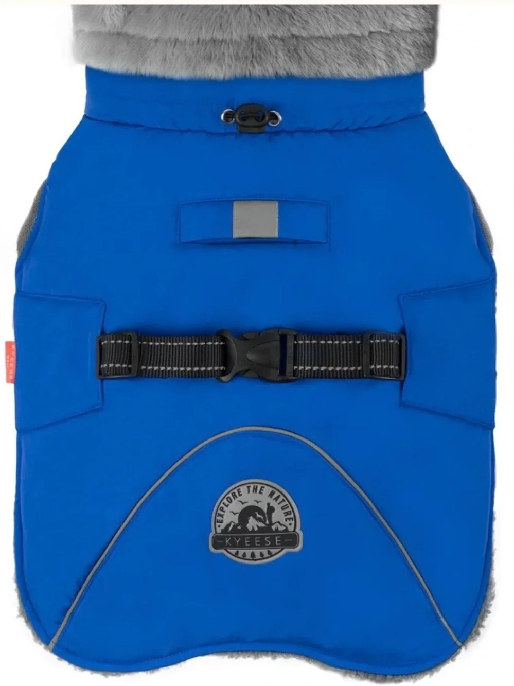 Kyeese Wear Waterproof Blue Winter Dog Coat